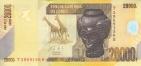 ДР Конго 20000 франков 2013