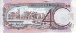 Барбадос 20 долларов 2012 40 лет Центробанку