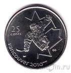 Канада 25 центов 2009 Паралимпийские игры в Ванкувере (Хоккей)