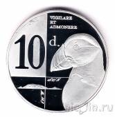 Остров Джету 10 долларов 2017 Птица Тупик