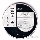 Остров Джету 10 долларов 2017 Птица Тупик