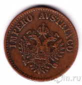 Ломбардо-Венецианское королевство 10 чентезимо 1852