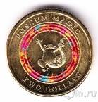 Австралия 2 доллара 2017 Опоссум