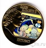 Джерси 50 пенсов 2014 Монеты