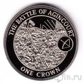 Гибралтар 1 крона 2009 Битва при Азенкуре