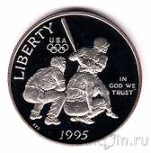 США 1/2 доллара 1995 Бейсбол (Proof)