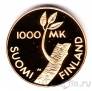 Финляндия 1000 марок 1997 80 лет независимости