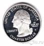 США 25 центов 2005 West Virginia (S, серебро)