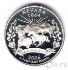 США 25 центов 2006 Nevada (S, серебро)