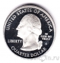 США 25 центов 2007 Montana (S, серебро)