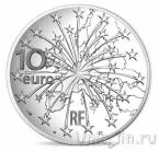 Франция 10 евро 2018 Маастрихсткий договор