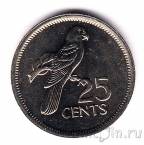 Сейшельские острова 25 центов 1982