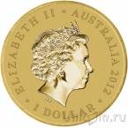 Австралия 1 доллар 2012 Год Дракона