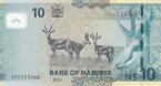 Намибия 10 долларов 2015