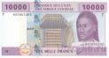 Центральноафриканские штаты (Конго) 10000 франков 2002
