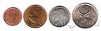 Гамбия набор 4 монеты 1971