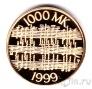 Финляндия 1000 марок 1999 Композитор Ян Сибелиус