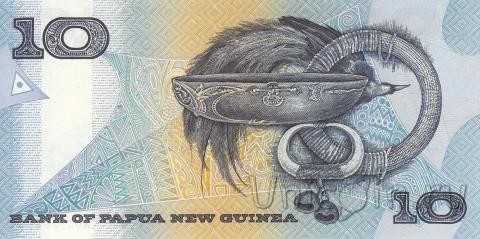 Папуа-Новая Гвинея 10 кина 1989-1992