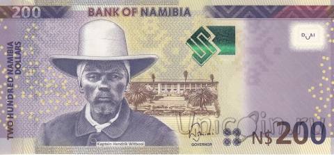Намибия 200 долларов 2015