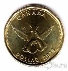 Канада 1 доллар 2018 Свадьба