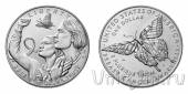 США 1 доллар 2018 Борьба с раком молочной железы (UNC)