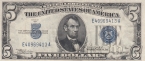 ��� 5 �������� 1934 (Silver Certificate)