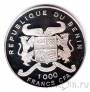 Бенин 1000 франков 1997 Олимпиада в Сиднее
