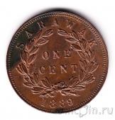 Саравак 1 цент 1889