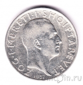 Албания 2 франга 1937 25 лет Независимости