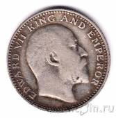 Британская Индия 1/2 рупии 1910
