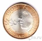 Финляндия 10 марок 1999 Предcедательство в ЕС (золото)