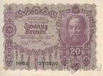 Австрия 20 крон 1922