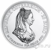 Австрия 20 евро 2018 Милосердие и Вера