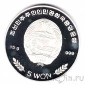 КНДР 5 вон 2001 Ройял Клипер
