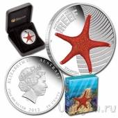 Австралия 50 центов 2011 Морская звезда