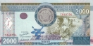 Бурунди 2000 франков 2008