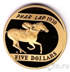Австралия 5 долларов 2000 Лошадь 
