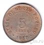 Британское Северное Борнео 5 центов 1938