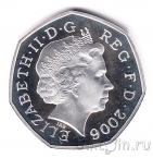 Великобритания 50 пенсов 2006 Орден (серебро)