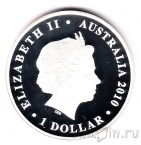 Австралия 1 доллар 2010 Авиация (серебро)