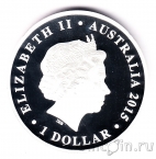 Австралия 1 доллар 2015 Битва за Британию