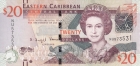Восточно-Карибские Территории 20 долларов 2012