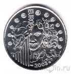 Франция 1/4 евро 2003 Евровалюта