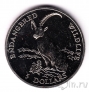 Острова Кука 5 долларов 1991 Горный козел