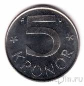 Швеция 5 крон 1984
