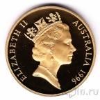 Австралия 5 долларов 1996 Сэр Дональд Брэдман