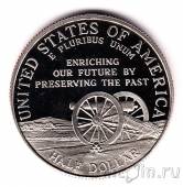 США 1/2 доллара 1995 Гражданская война (proof)