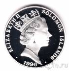Соломоновы острова 5 долларов 1996 Горацио Нельсон