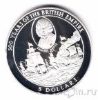 Соломоновы острова 5 долларов 1996 Сэмюэл Пипс