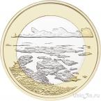 Финляндия 5 евро 2018 Архипелаговое море (proof)